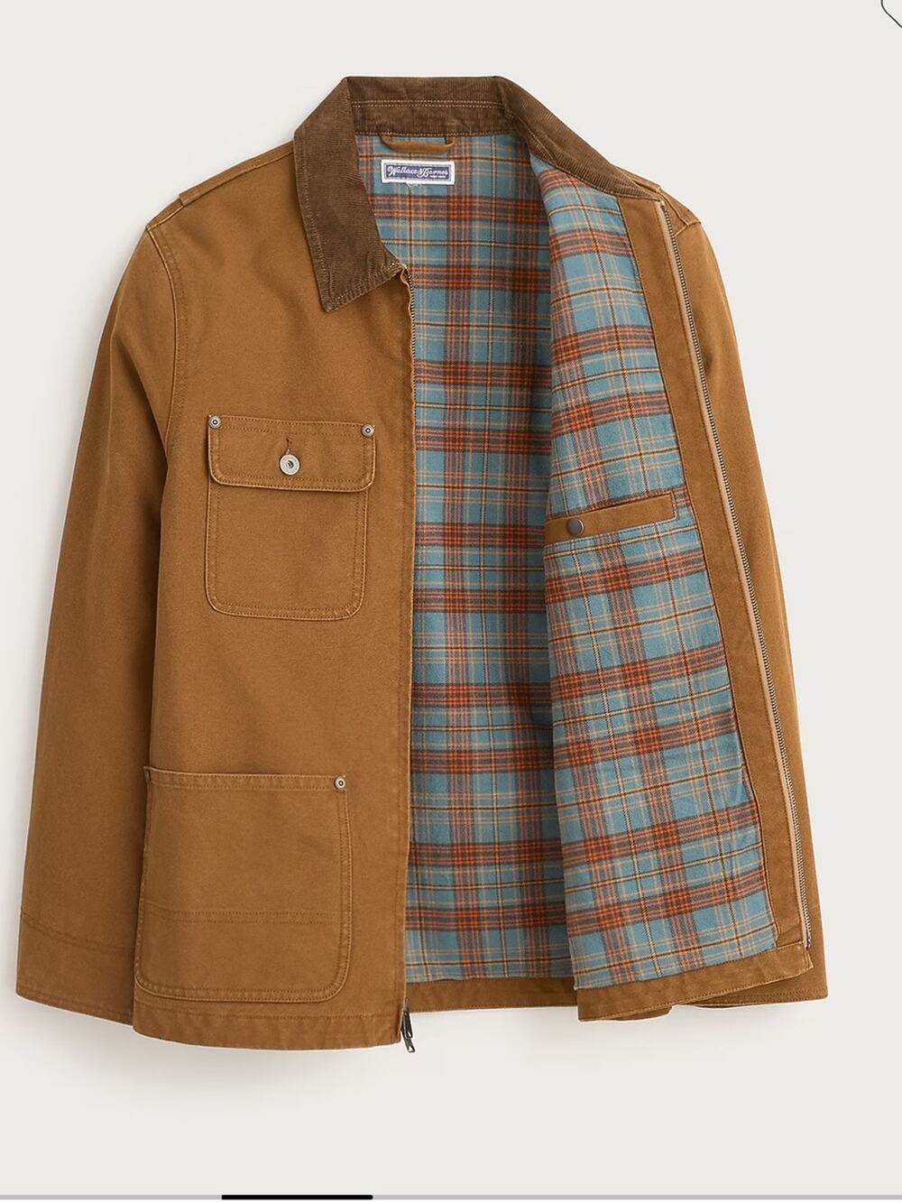 Wallace & Barnes duck canvas utility jacket